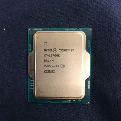 【川崎店】中古  INTEL Core i7 12700K (1700/3.6G/25M/C12/T20) 147857 