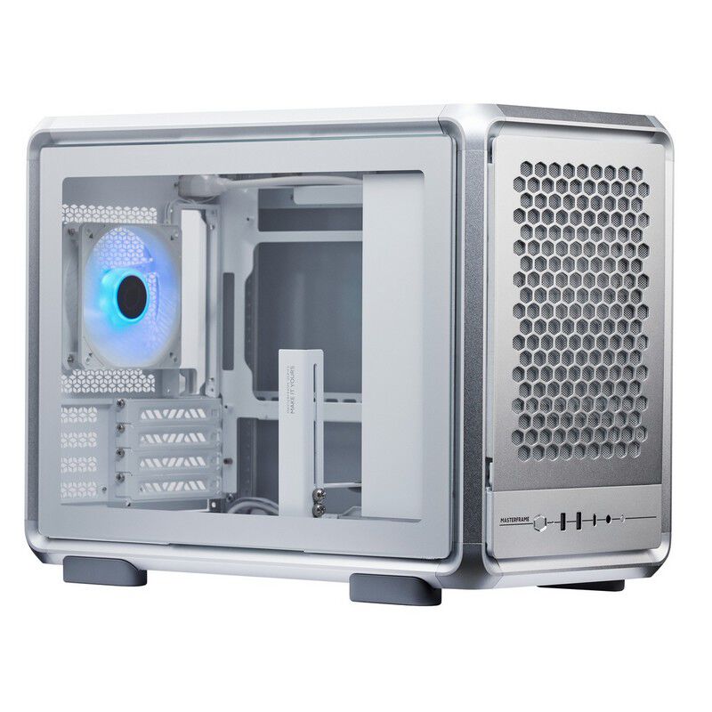 CoolerMaster MasterFrame 400 Mesh Silver MF400M-SHNN-S00 (MicroATX