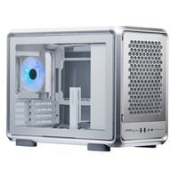 CoolerMaster  MasterFrame 400 Mesh Silver MF400M-SHNN-S00 (MicroATX ガラス シルバー) 