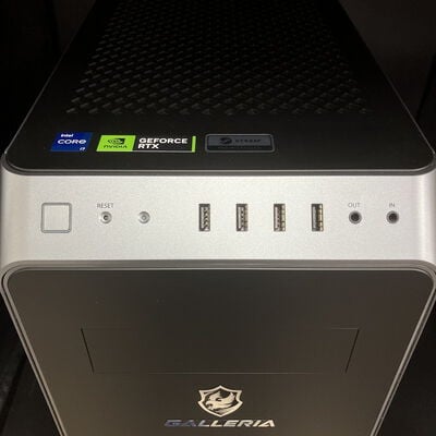 【新潟店】中古  THIRDWAVE GALLERIA RM7C-R46T(i7 14700F/32GB/SSD1TB/RTX4060Ti/W11H) 3290006571 