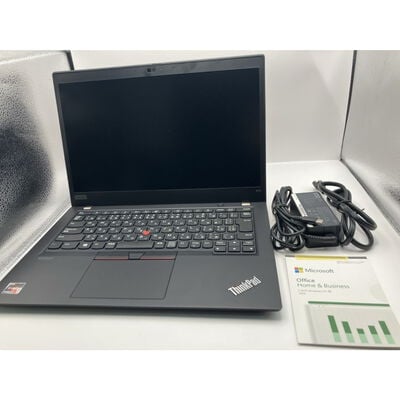【仙台店】中古  LENOVO ThinkPad X13 (AMD Ryzen 5 Pro 4650U 2.10GHz/32GB/SSD256GB/-/オンボード/13.3/1920x1080/Wi-Fi/WEBCAM/W11P/Microsoft Office Home and Business 2024) 184183 