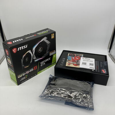 【堺七道店】中古  MSI GeForce GTX 1660 GAMING X 6G (GTX1660 6G GDR5) 139182 