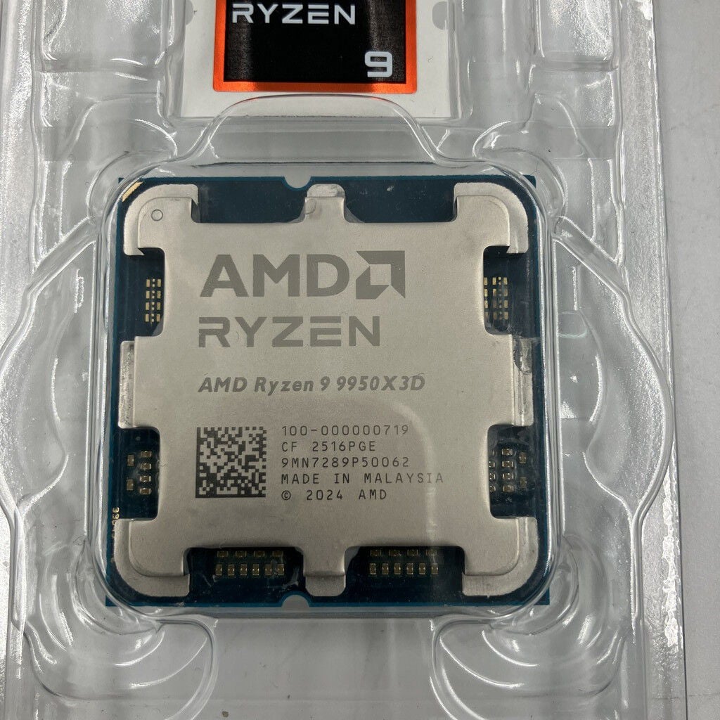中古 AMD Ryzen 9 9950X3D (AM5/4.3GHz/144M/C16/T32/170W) 177127