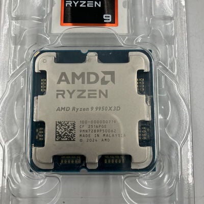 【なんば店】中古  AMD Ryzen 9 9950X3D (AM5/4.3GHz/144M/C16/T32/170W) 177127 