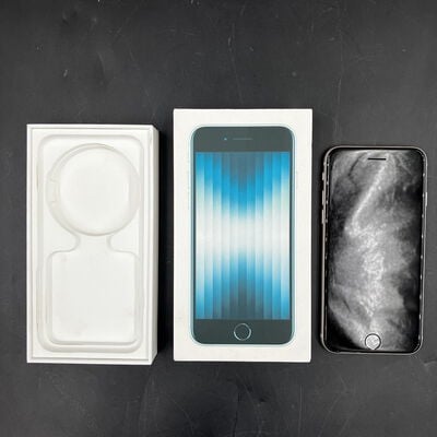 【大須店】中古  【au版SIMフリー】Apple iPhoneSE 4.7インチ (第3世代) 64GB (スターライト) MMYD3J/A 154840 