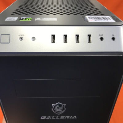 【なんば店】中古  THIRDWAVE GALLERIA SK(Intel Core i7 10700/16GB/SSD1TB/なし/NVIDIA GeForce GTX 1660 SUPER 6GB/W11H64 MAR) 179643 