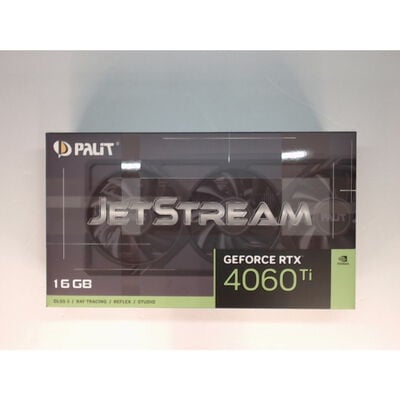 【前橋ｲﾝﾀｰｱｶﾏﾙ店】中古  Palit NE6406TU19T1-1061J JetStreamOC16G (RTX4060Ti 16GB) 159506 