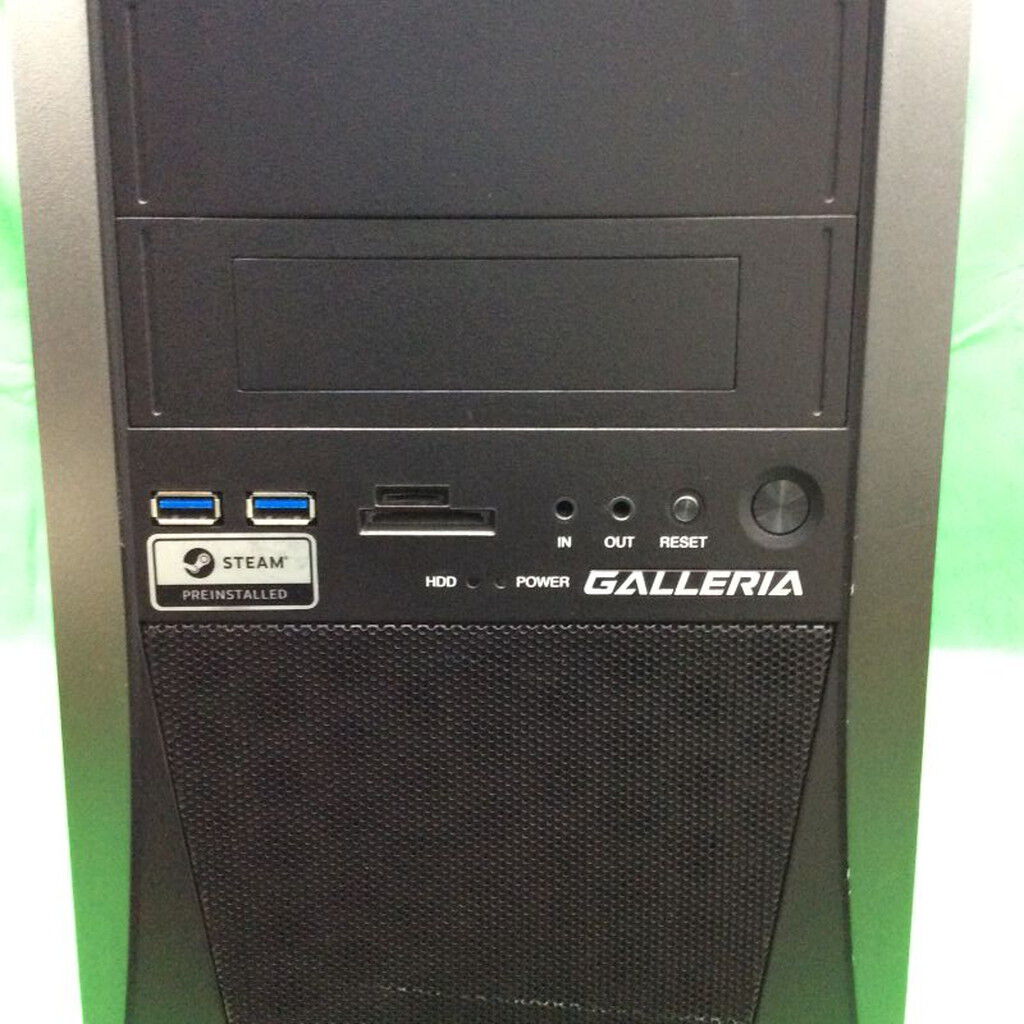中古 GALLERIA XT (i7 9700/16GB/SSD512GB/HDD2TB/GTX1660 SUPER/W11H