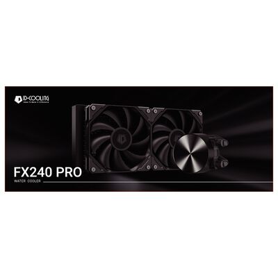 ID-COOLING  FX240-PRO (2連ファン AIO 水冷CPUクーラー ブラック) 