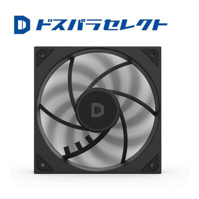 ドスパラセレクト  F120M-BK (120mm ブラック) 