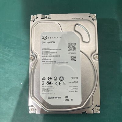 【浦添城間店(沖縄)】中古  Seagate ST4000DM000（3.5インチ HDD 4TB SATA） 3480040096 