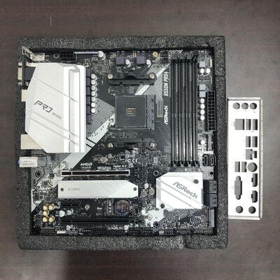 【福山ココローズ店】中古  ASRock B550M Pro4 (B550 AM4 mATX DDR4) 142938 