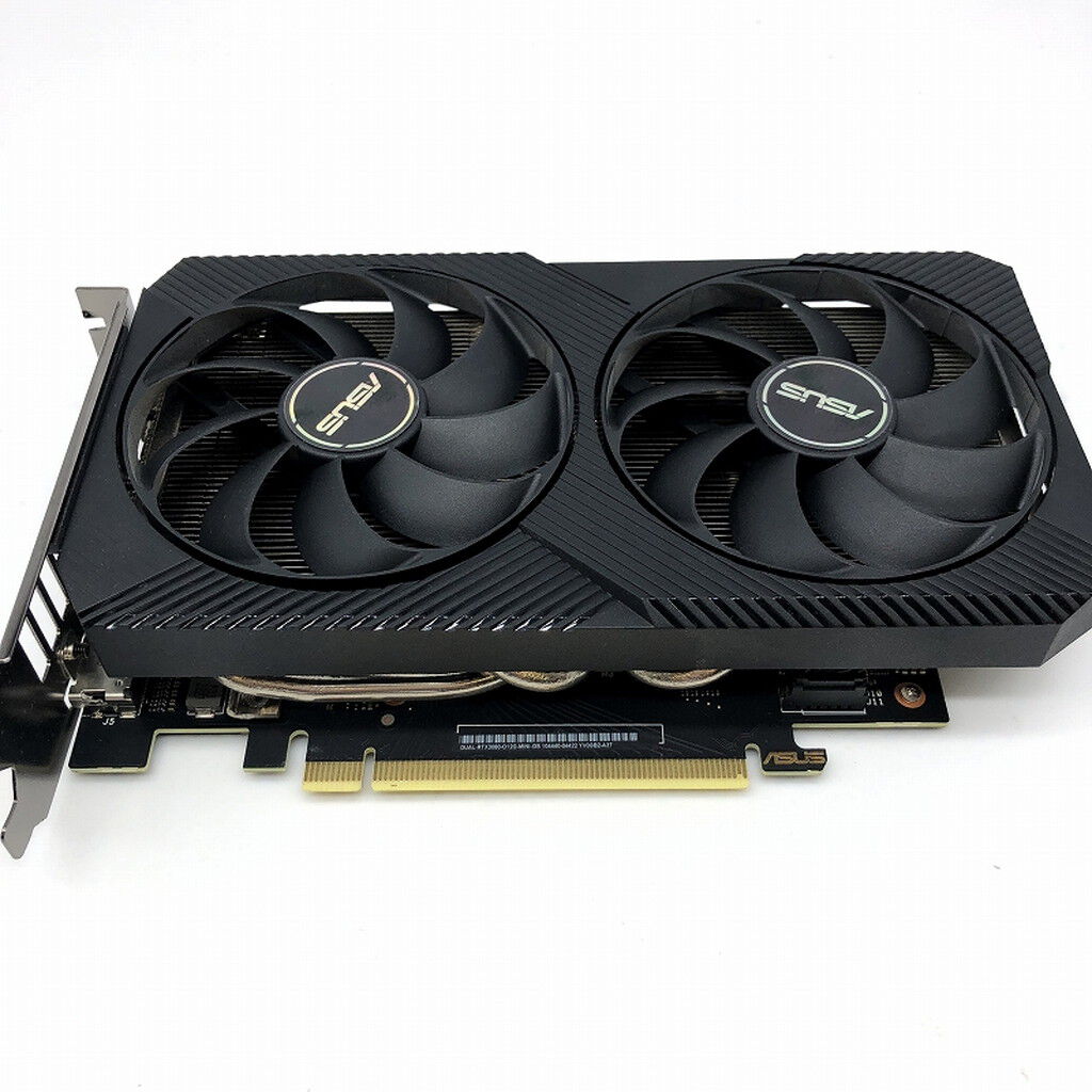 ASUS DUAL-RTX3060-012G-V2 中古美品 動作確認済 中古 ASUS DUAL-RTX3060-O12G-V2 (RTX3060 12GB) 175497 ｜ パソコン