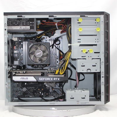 【通販センター】中古  インバースネット FRONTIER(AMD Ryzen 7 5800X/32GB DDR4 (PC4)/SSD1TB/DVDマルチ/NVIDIA GeForce RTX 3070 8GB/W11H64 MAR) 199034 