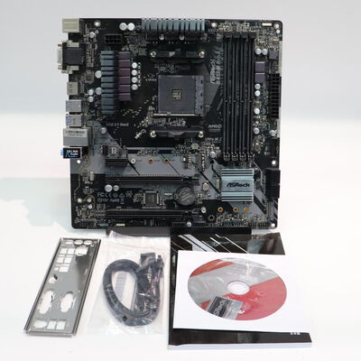 【札幌店】中古  ASRock B450M Pro4 (B450 AM4 mATX DDR4) 137907 