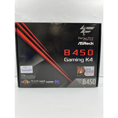 【秋葉原本店】中古  ASRock Fatal1ty B450 Gaming K4 (B450 AM4 ATX) 137909 