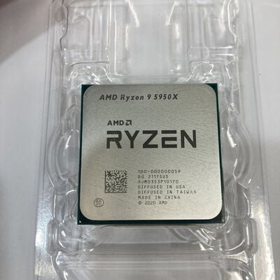 【神戸・三宮店】中古  AMD Ryzen 9 5950X (AM4/3.4/72M/C16/T32/105W) 143913 