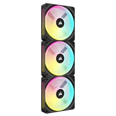 Corsair  iCUE LINK QX120 RGB Starter Kit CO-9051002-WW (3個パック ブラック) 