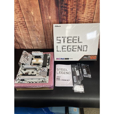 【富士青葉店】中古  ASRock B650 Steel Legend WiFi (B650 AM5 ATX) 5070001187 