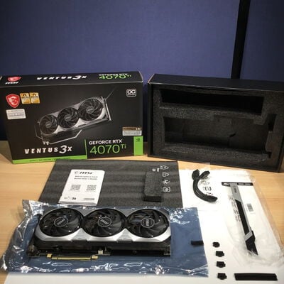 【松山環状枝松店】中古  MSI GeForce RTX 4070 Ti VENTUS 3X 12G OC（RTX4070Ti SUPER 16GB） 3480036707 