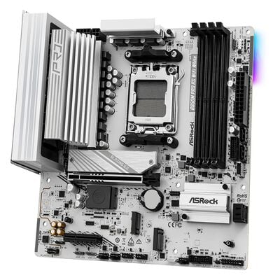 ASRock  B850M Pro RS WiFi White (B850 AM5 MicroATX) ドスパラ限定モデル 