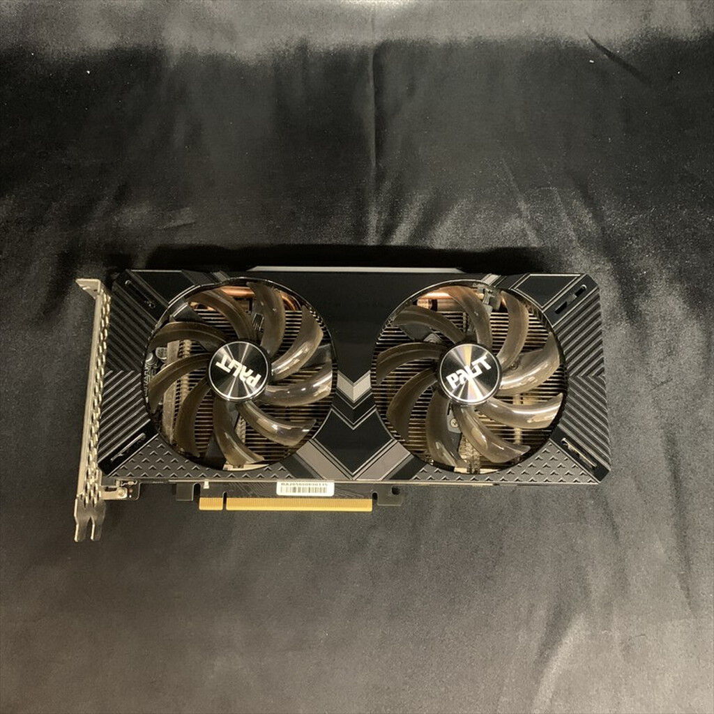 ジャンク品】Palit GTX1660SUPER 6GB(ファン不備) Palit 〔中古