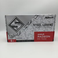 中古  ASRock RX7600 SL 8GO RX7600 Steel Legend 8G OC (RX7600 8G) 162751 