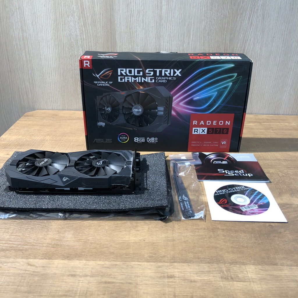 中古 ASUS-STRIX-RX570-8G-GAMING(RX570 8GB PCI-E) 4740001437