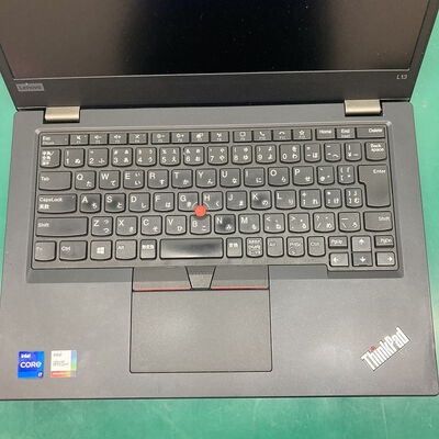 【浦添城間店(沖縄)】中古  Lenovo ThinkPad L13 Gen2 (Core i7-1165G7/16GB/SSD 512GB/-/-/WLAN/13.3インチFHD/W11P/-) 3240009852 