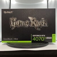 中古  Palit NED47TS019T2-1020Q GameRock OMNIBLACK (RTX4070Ti SUPER 16GB) 3290006935 