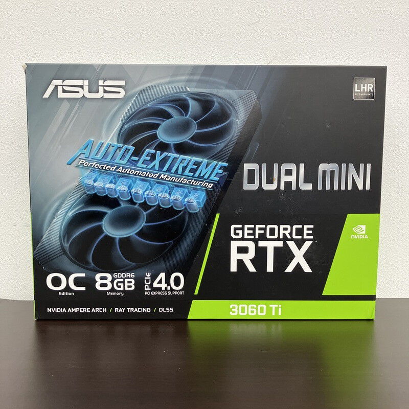中古 ASUS DUAL-RTX3060TI-O8G (RTX3060Ti 8GB) 144185