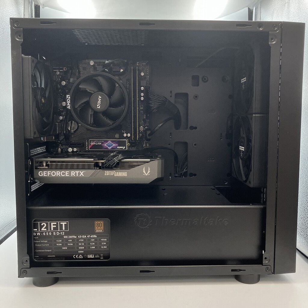 中古 BTOパソコン (Ryzen 7 5700X/32GB/SSD1TB/RTX5060Ti 8GB/OS無し