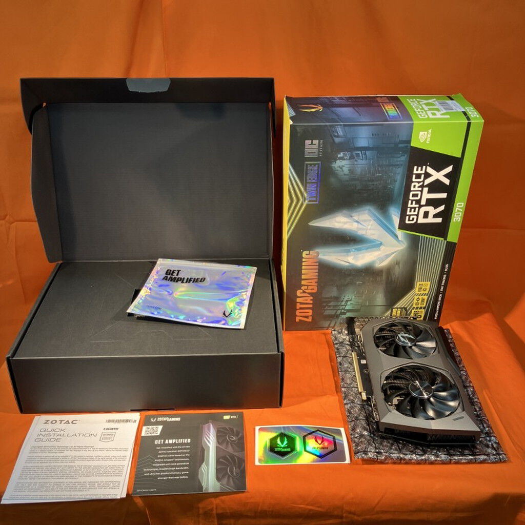 中古 ZOTAC GAMING GeForce RTX 3070 Twin Edge OC ZT-A30700H