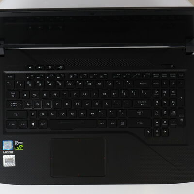 【通販センター】中古  ASUS ROG STRIX GL503GE SCAR Edition GL503GE-SCARPRO(Intel Core i7 8750H/8GB DDR4 (PC4)/SSD256GB/なし/NVIDIA GeForce GTX 1050 Ti 4GB/15.6/1920x1080/Wi-Fi/W11H64 MAR) 200794 
