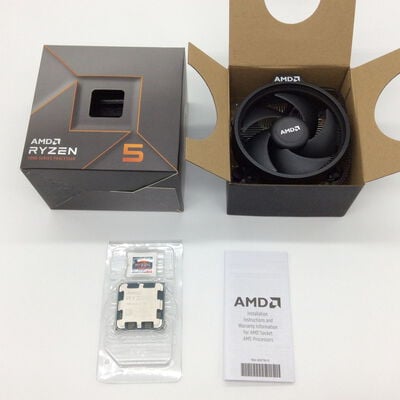 【浜松店】中古  AMD Ryzen 5 7500F (AM5/3.7GHz/38M/C6/T12/65W) 187425 
