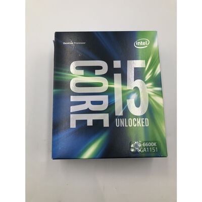 【水戸赤塚店】中古  INTEL Core i5-6600K(1151/3.50GHz/6M/C4/T4) 128734