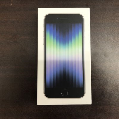 【福山ココローズ店】中古  【SoftBank版SIMフリー】Apple iPhoneSE 4.7インチ (第3世代) 64GB (スターライト) MMYD3J/A 154837 