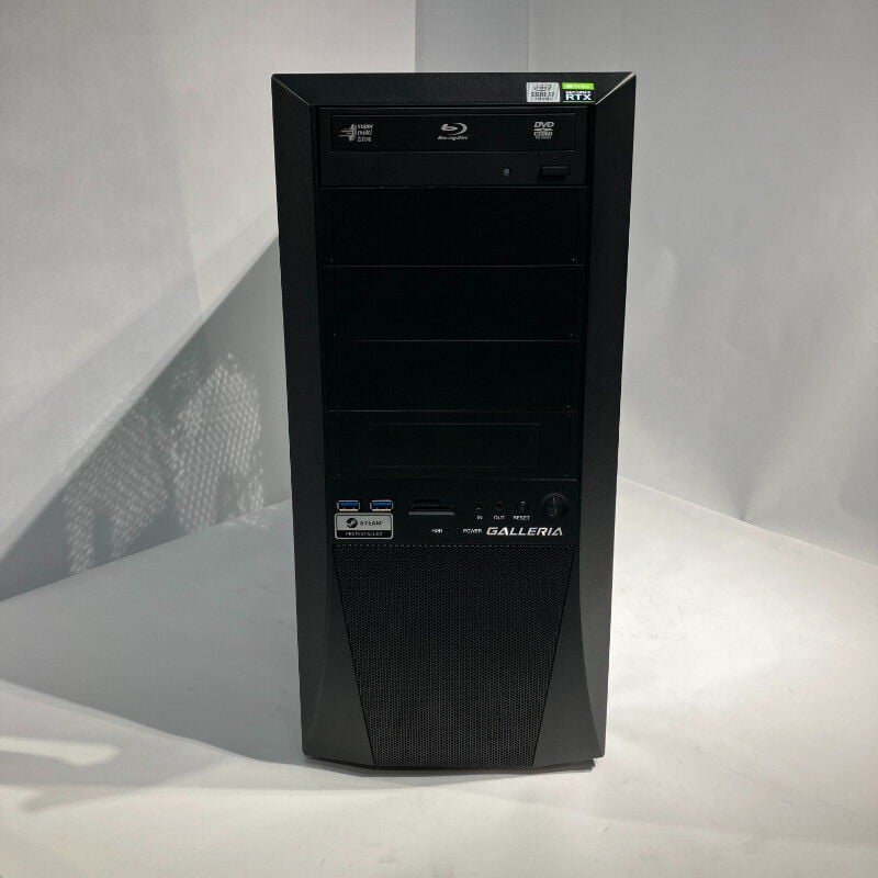 中古 THIRDWAVE GALLERIA KT(Intel Core i7 10700/16GB/SSD1TB
