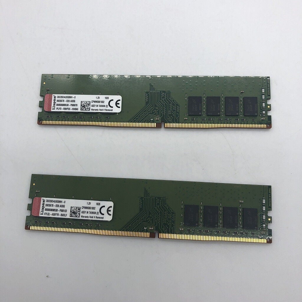 中古 8GB 2枚組(合計16GB) PC4-21300/DDR4-2666 デスクトップ用 190926