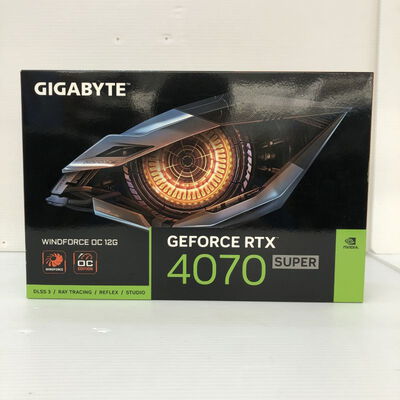 【徳島住吉店】中古  GIGABYTE　GV-N407SWF3OC-12GD RTX4070S/12G (RTX4070 SUPER 12GB) 5230001140 