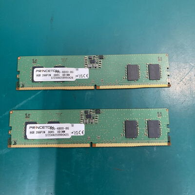 【富山本郷店】中古  8GB 2枚組(合計16GB) PC5-38400/DDR5-4800 デスクトップ用 190898 