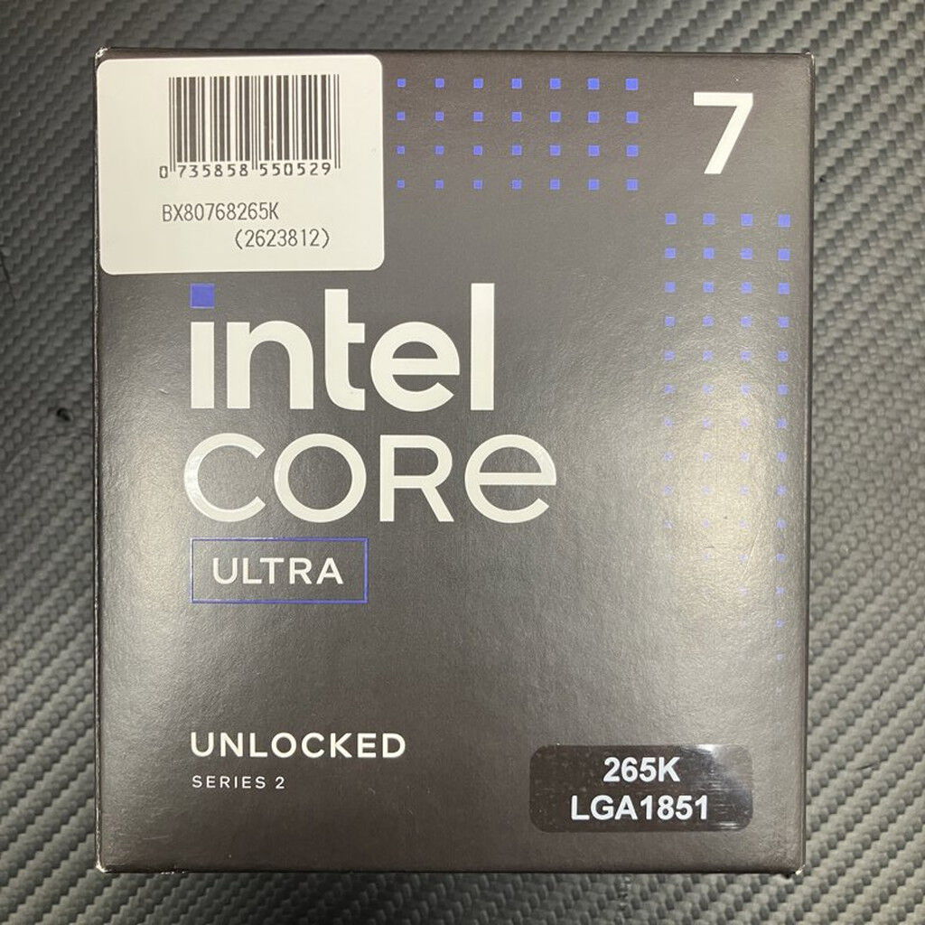 中古 INTEL Core Ultra 7 265K (1851/3.9G/30M/C20/T20) （348246