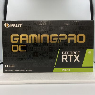 【新潟店】中古  PALIT NE62070U20P2-1060A (GeForce RTX2070 8GB GamingPro OC) 3480021264 