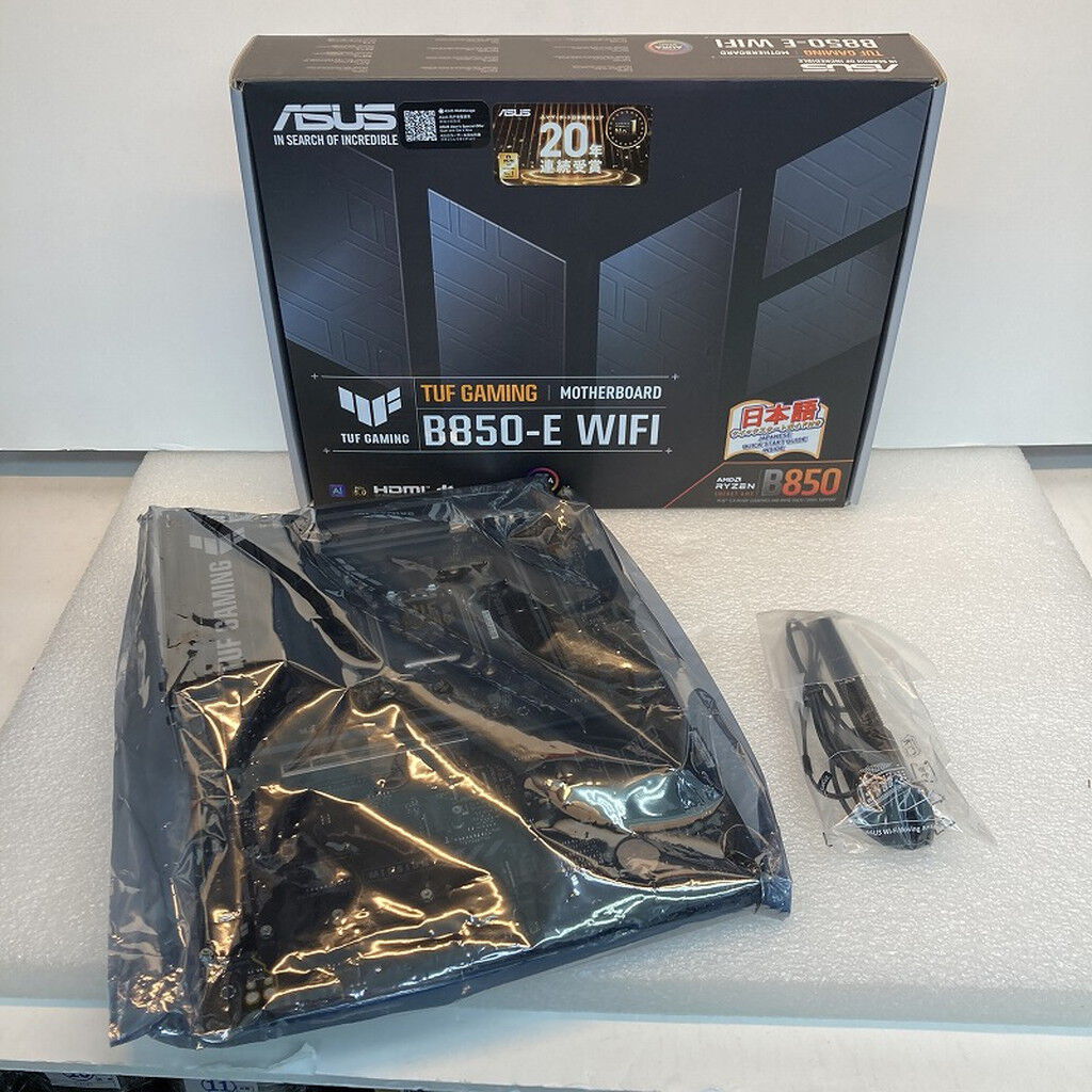 中古 ASUS TUF GAMING B850-E WIFI (B850 AM5 ATX) 3180006617