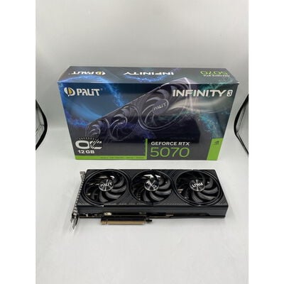 【座間相武台】中古  Palit NE75070S19K9-GB2050S (RTX5070 12GB Infinity 3 OC) 188945 