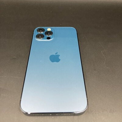 【熊本浜線店】中古  【au】Apple iPhone12 Pro 6.1インチ 256GB (パシフィックブルー) MGMD3J/A 143827 