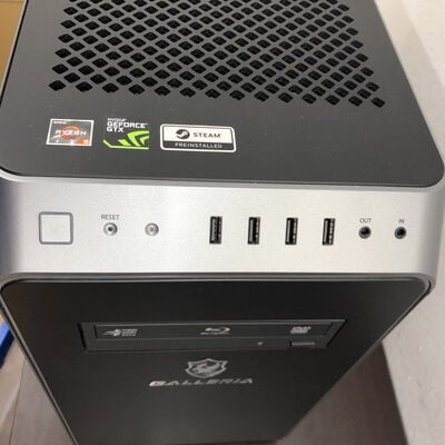 【福山ココローズ店】中古  GALLERIA (Ryzen 5 3500X/16GB/SSD512GB/HDD2TB/GTX1660 SUPER/W11H) 5090001092 