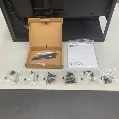 【熊本浜線店】中古  NZXT CC-H52FB-R1(H5 FLOW RGB BK E-ATX ｶﾞﾗｽ) 5370001327 