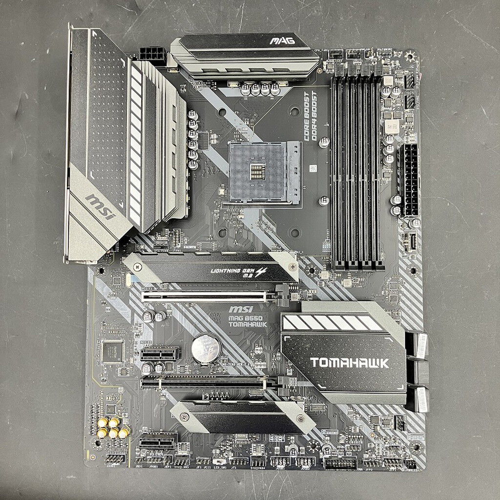 MAG B550 TOMHAK(中古) 中古 MSI MAG B550 TOMAHAWK (B550 AM4 ATX DDR4) 142923 ｜ パソコン