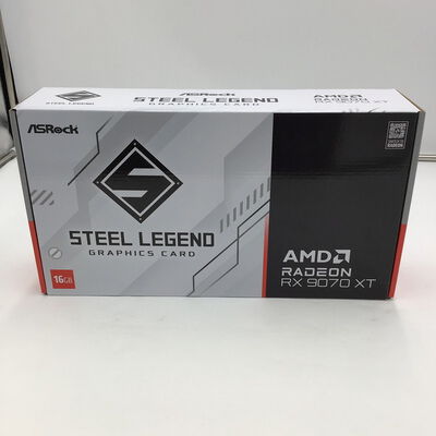 【白山FM松任店】中古  ASRock RX9070XT SL 16G Steel Legend 16GB (RX9070XT 16G) 176937 